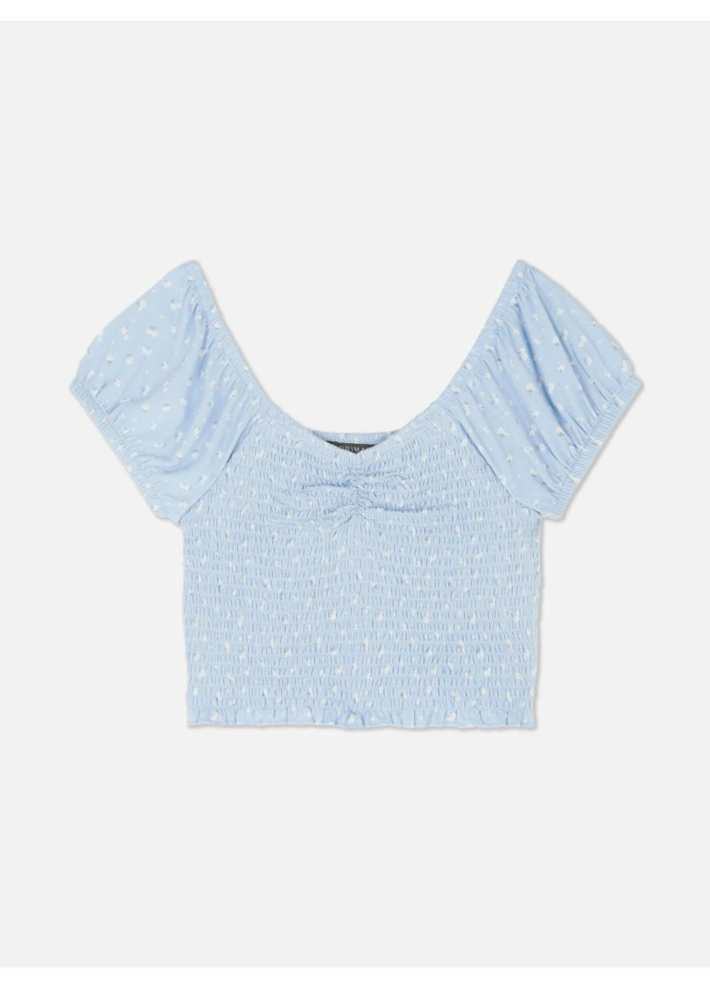 Топ лето,голубой в узоры, Primark (397562531)