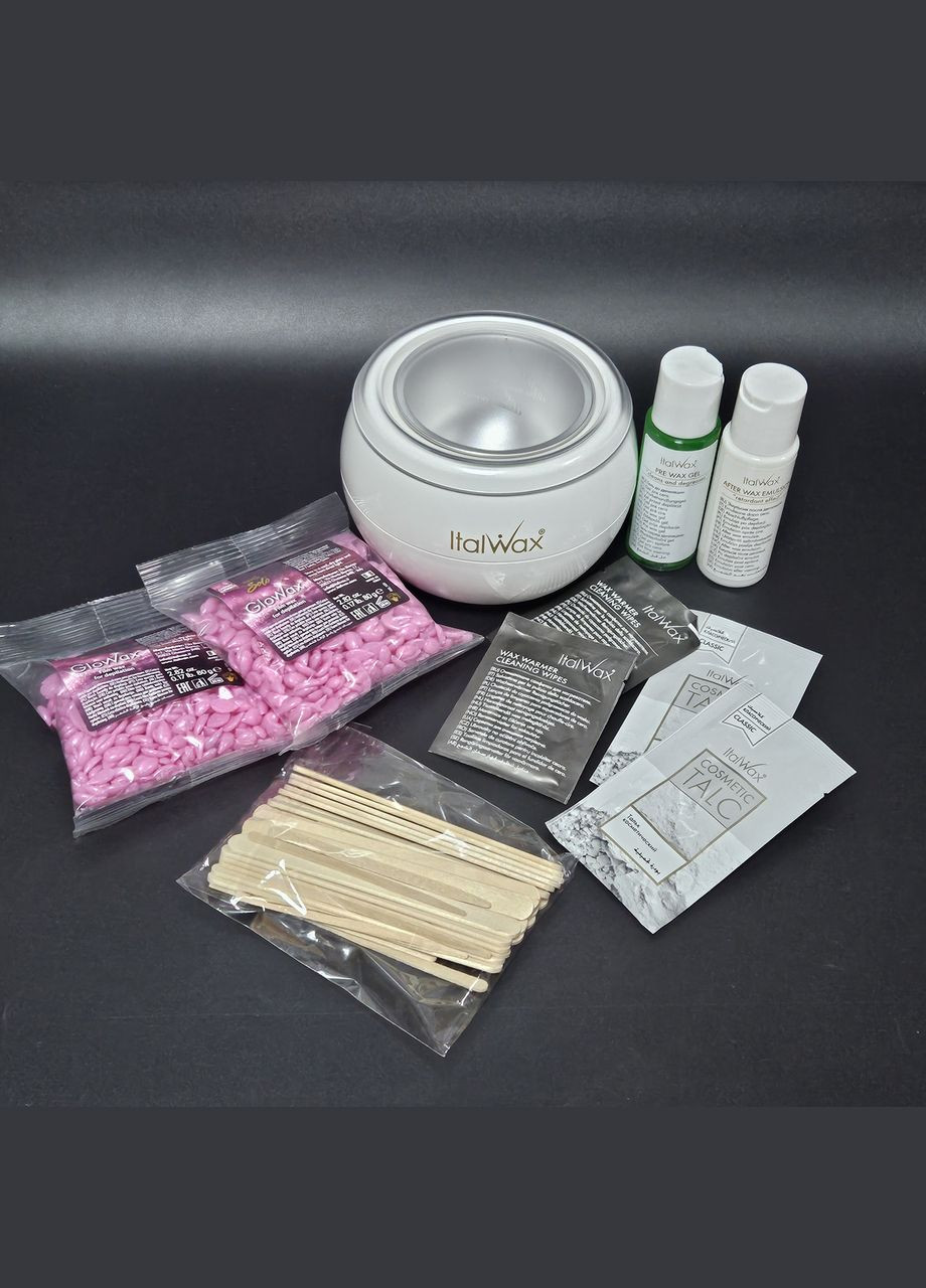 Набор для депиляции c пленочным воском GloWax Kit ItalWax (301153811)