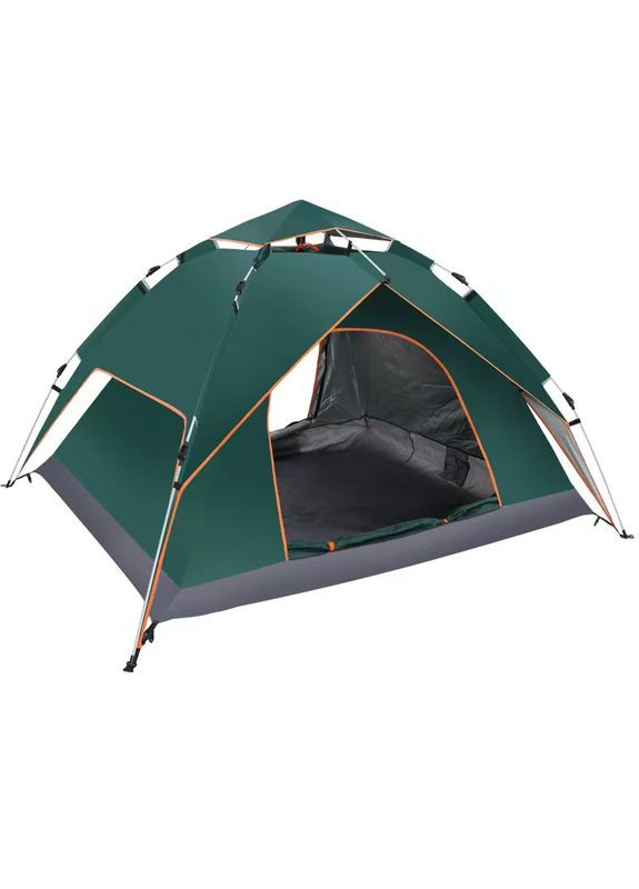 Намет автоматичний на 24 особи 200*230*130 см двошаровий, зелений LUGI LU015GR (301518524)
