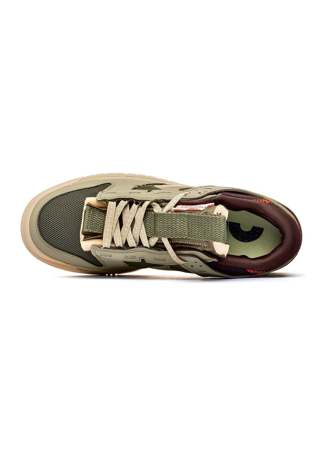 Оливкові Осінні кросівки чоловічі, “medium olive” вьетнам Nike Air Dunk Jumbo