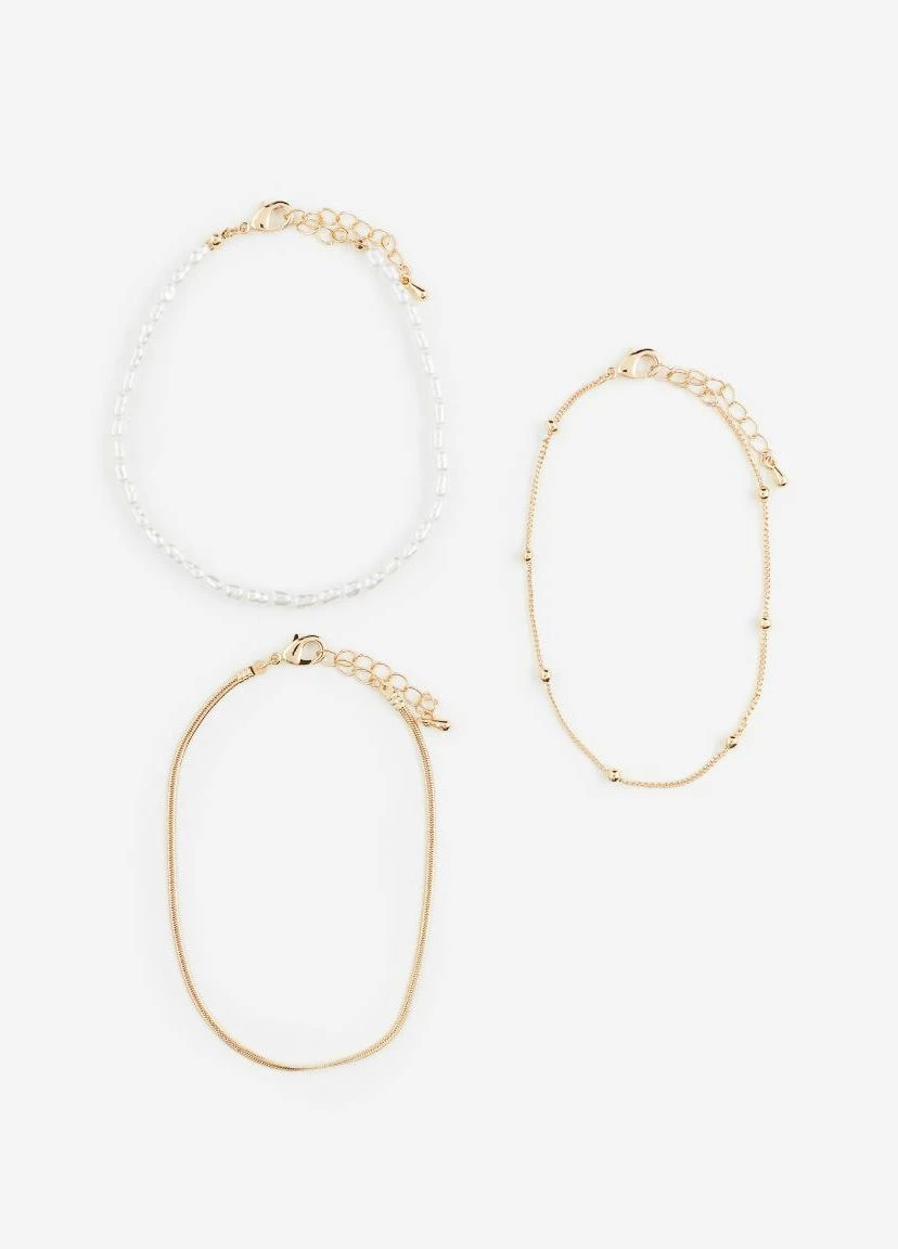 Браслет на ногу 3 шт H&M (330986348)