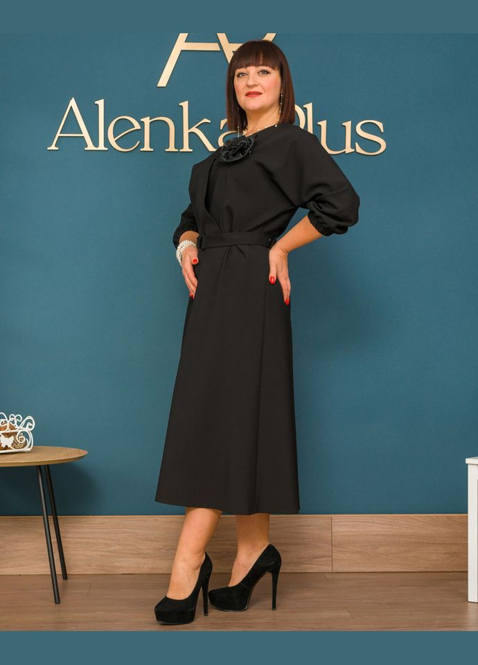Черное платье 14530 Alenka Plus