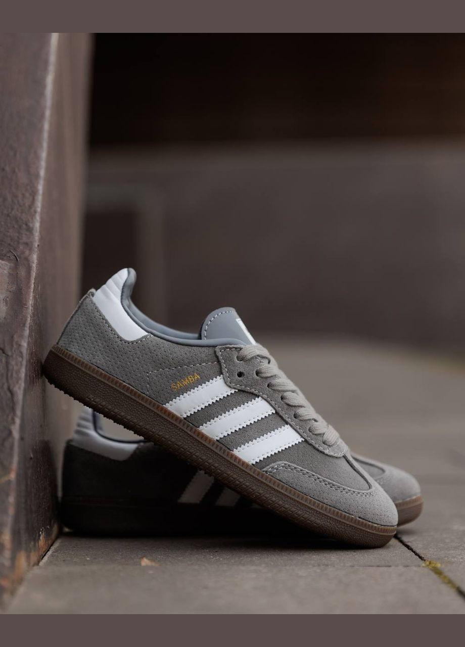 Серые стильные женские кеды No Brand