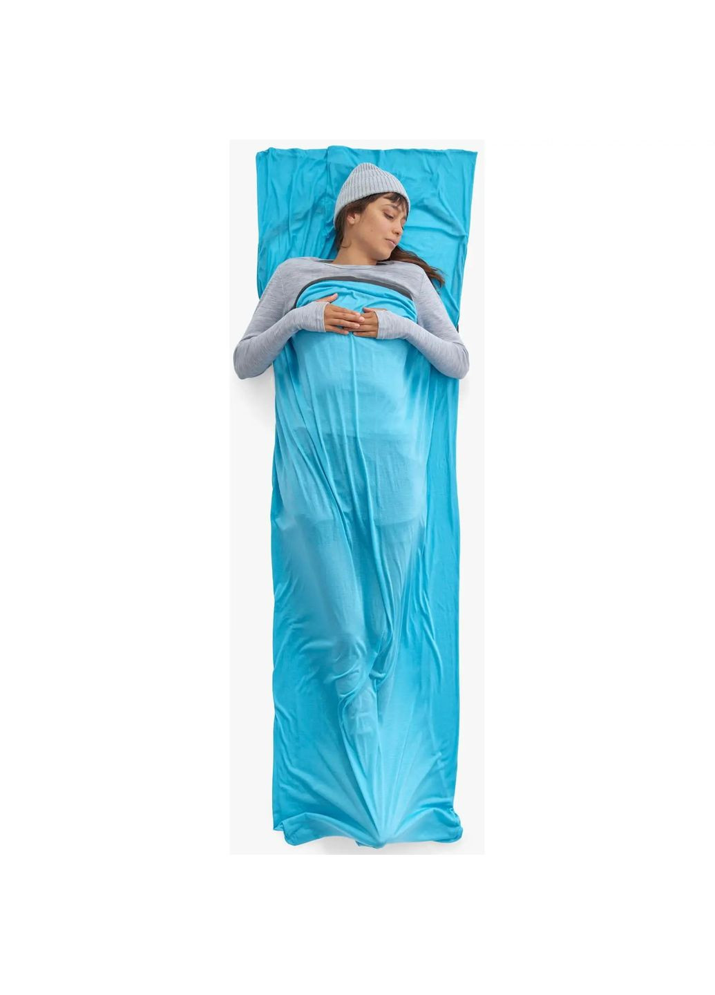 Вкладыш в спальник Breeze Sleeping Bag Liner, Rectangular w/ Pillow Sleeve Sea To Summit (312485066)