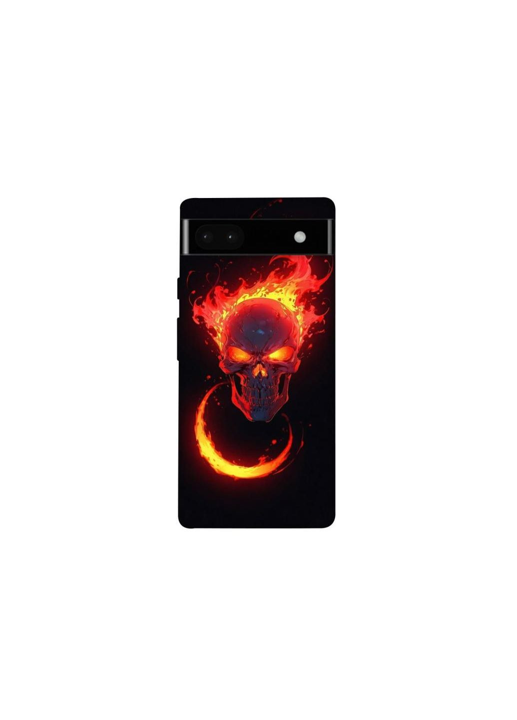 Чехол на Google Pixel 6a Blood Skull Frontalka (357298103)