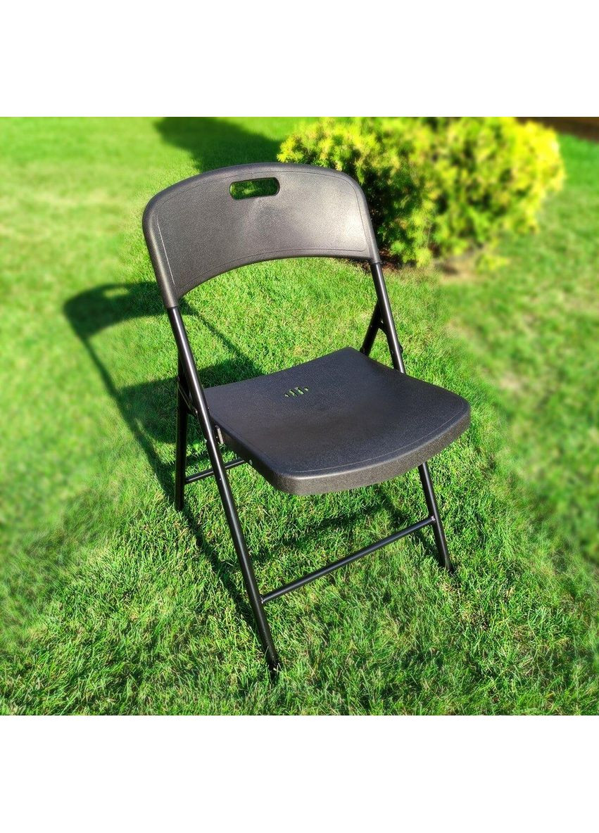 Складний стілець 46х52х79см Чорний love-shopping Sticker Wall (356672585)