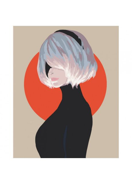 Картина по номерам Девушка воин 40 х 50 см (10287-AC) Art Craft (370254725)