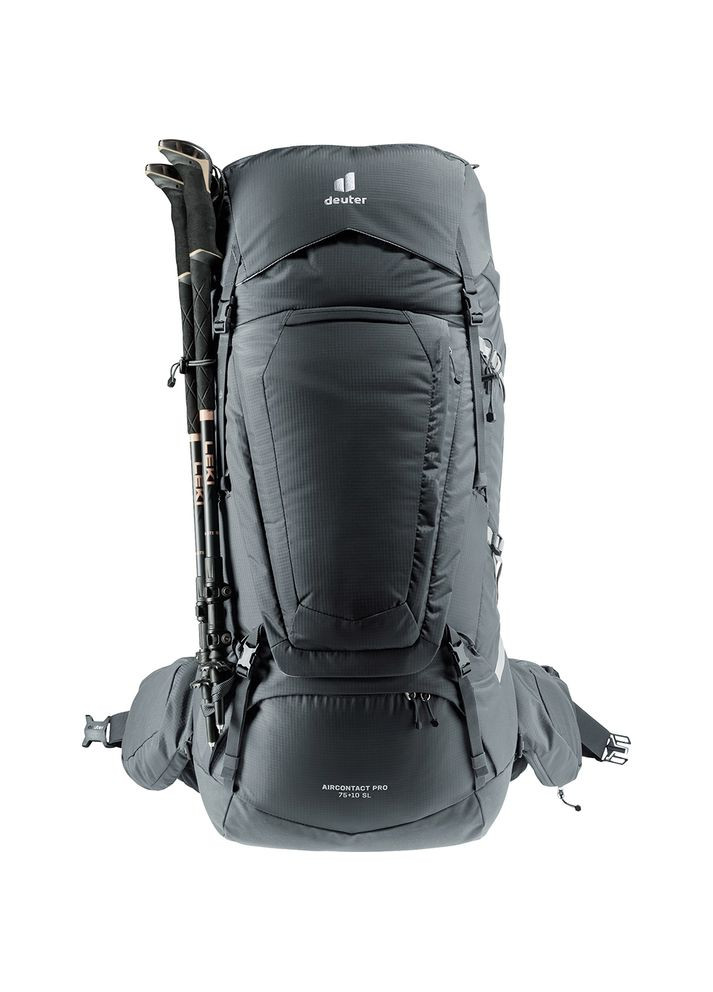 Рюкзак Aircontact Pro 75+10 л graphite 3370225 4014 Deuter (350229889)