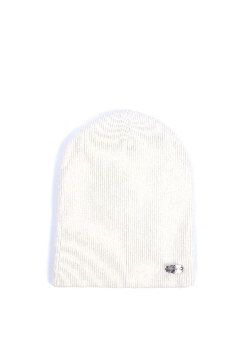 Шапка бини женская шерсть белая МАНА LuckyLOOK 917-620 (361659710)