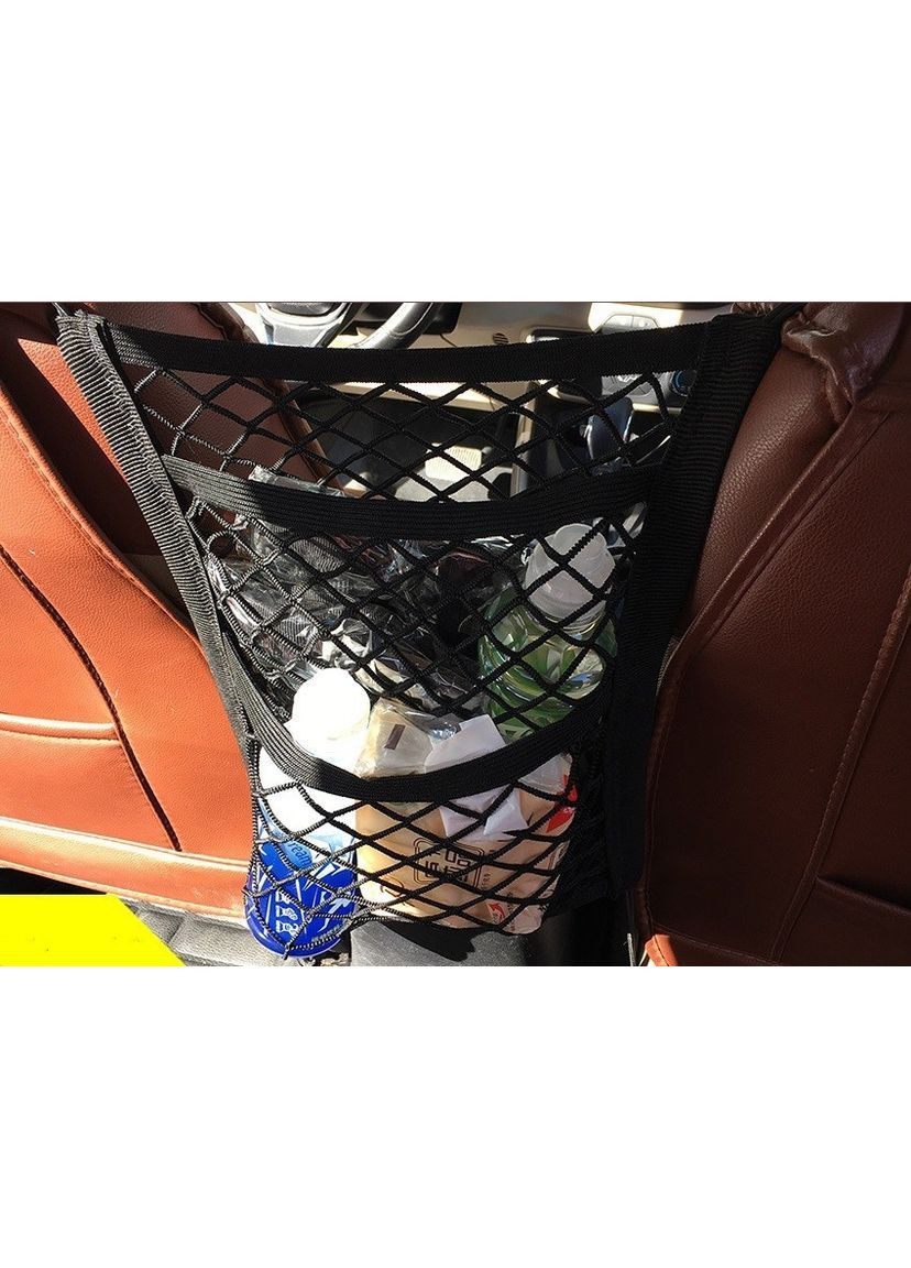 Сетка карман Сетка органайзер для авто 30x25 (между сиденьями) (TR050425) CAR (349843726)