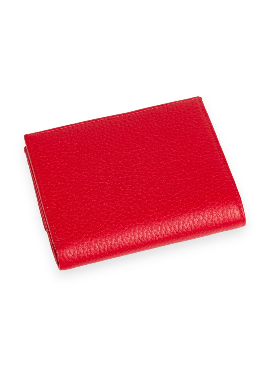 Жіночий гаманець шкіряний червоний 106546 Karya (261481922)