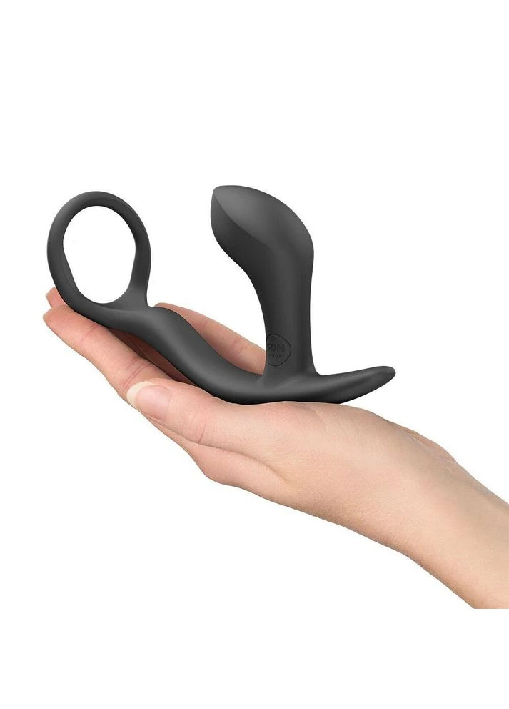 Анальна пробка з ерекційним кільцем BOOTIE RING Black (м'яте паковання!!!) Fun Factory (398647784)