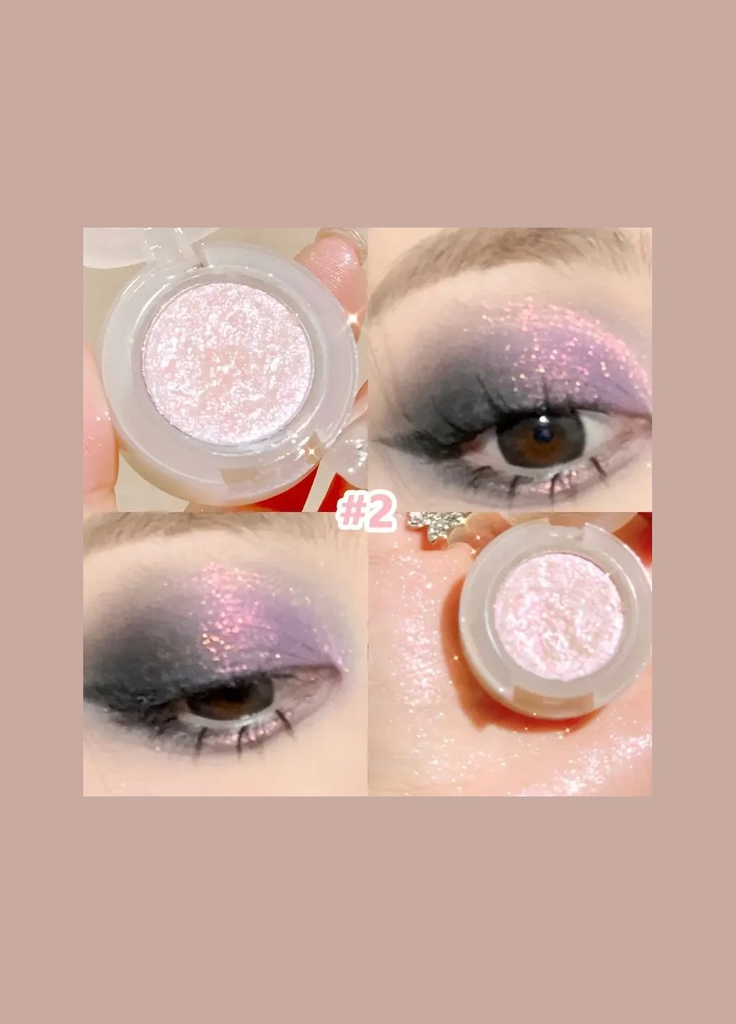 Тени-спаркл для век XIXI Keep Progress Flamingo 02 China (342059838)