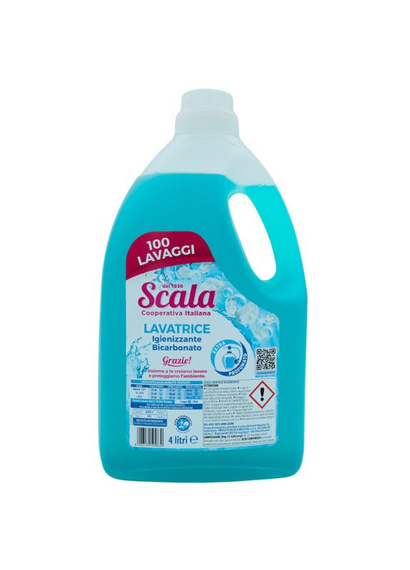 Гель для стирки Lavatrice Bicarbonato на 100 стирок 4л Scala (338224731)