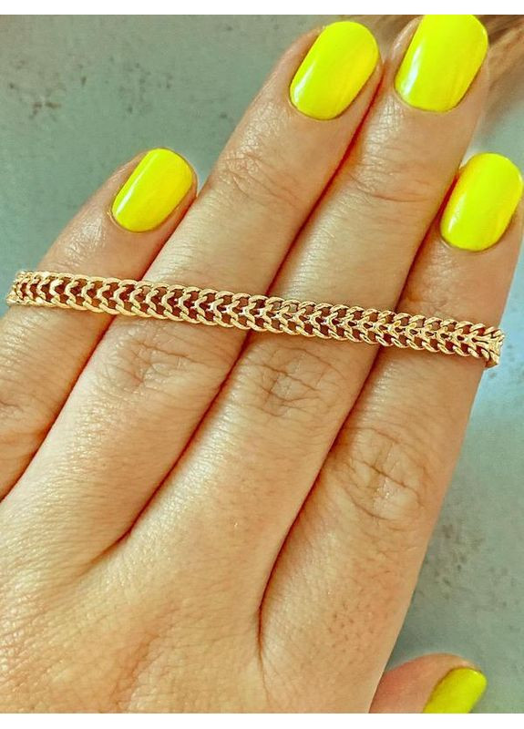 Позолоченная Цепочка 60см + Кулон + Браслет 18см, Позолота No Brand (361029345)