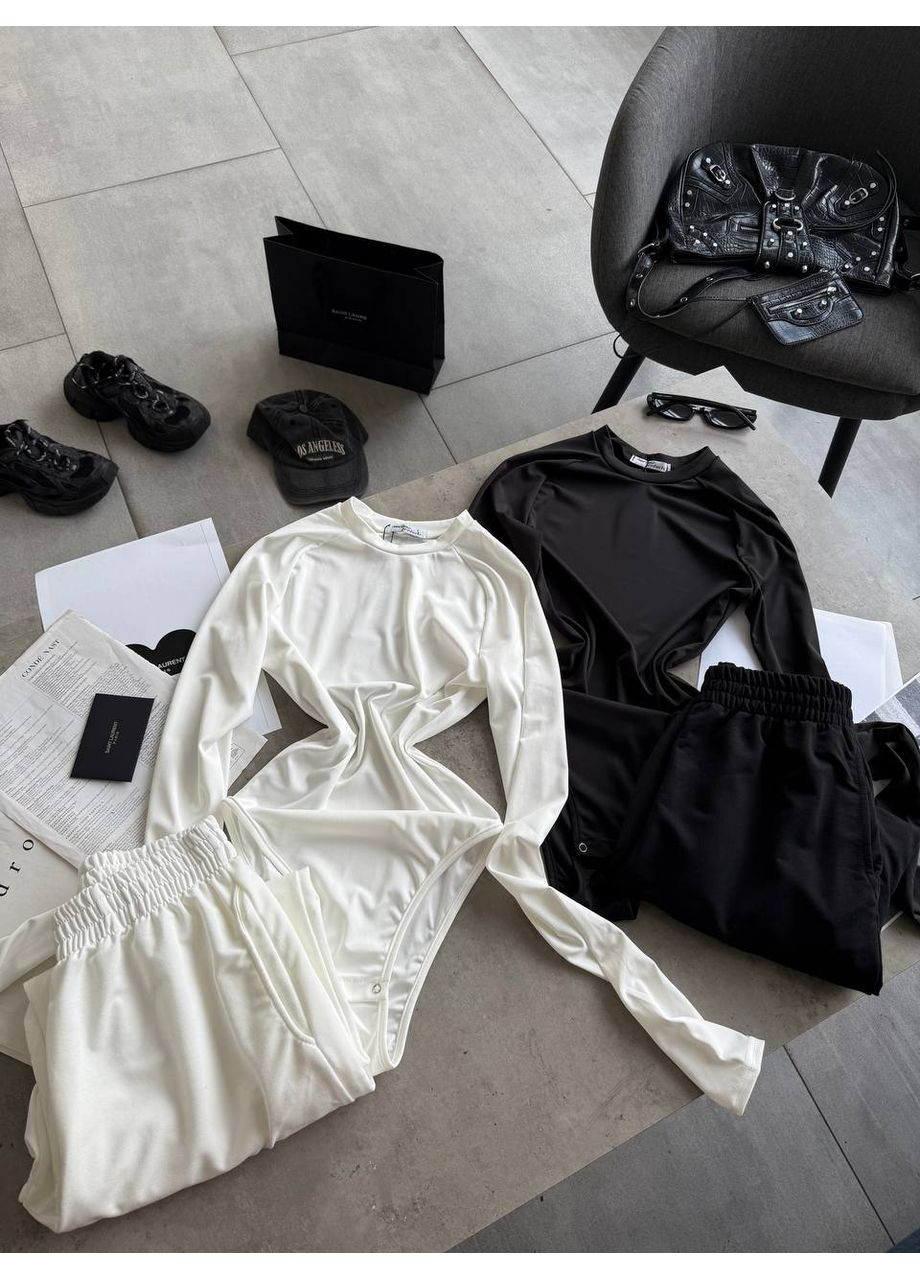 Жіночій костюм : боді + джогери Україна (361849949)