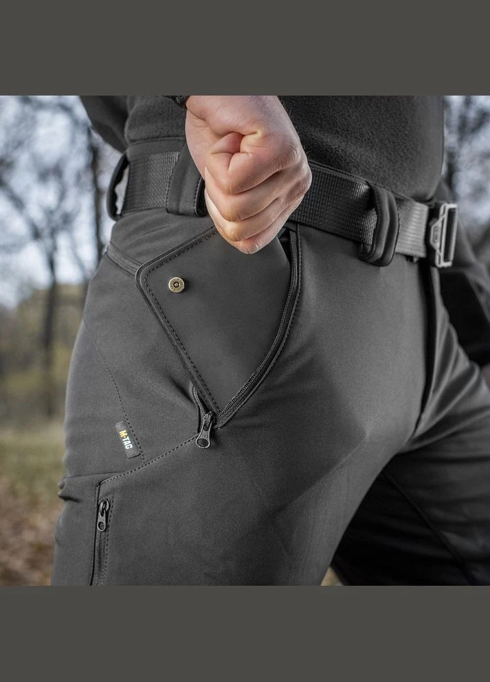 Штани Soft Shell Vent Black M-TAC (324774469)