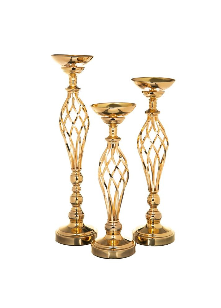 Набор подсвечников из 3-х штук Лукреция 59 см 12009-053 Lefard (346530468)