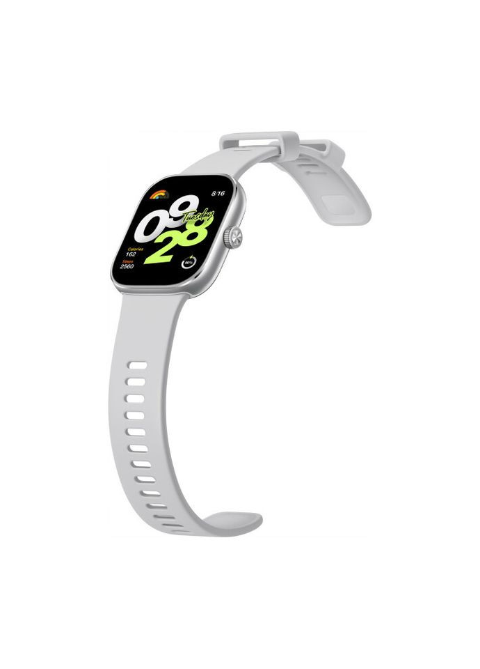 Розумний годинник Redmi Watch 4 Silver Gray сріблястий (BHR7848GL) Xiaomi (280928759)