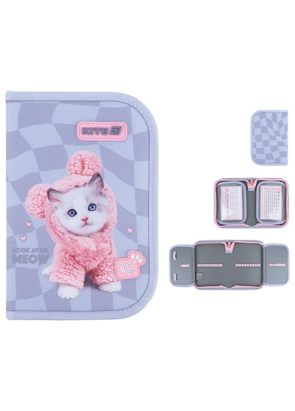 Пенал " " /SP26-622/ 1 отд., 2 отд., без наполнения 622 Studio Pets (1/48) Kite (394061370)