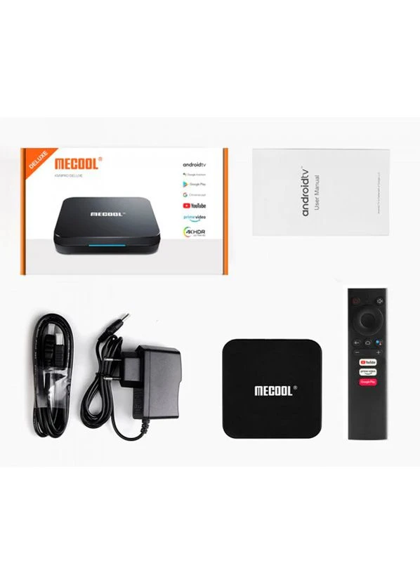 Смарт ТВ приставка 4K Ultra HD Android TV 10.0 Mecool KM9 Pro Deluxe (KM9 Pro Deluxe (432)_3150) XPRO (392923227)