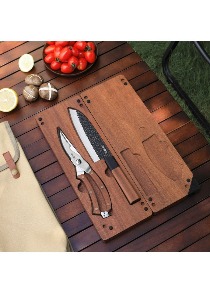 Набор ножей приборов для кемпинга Camp Chef (A-031797) NexTool (368994325)