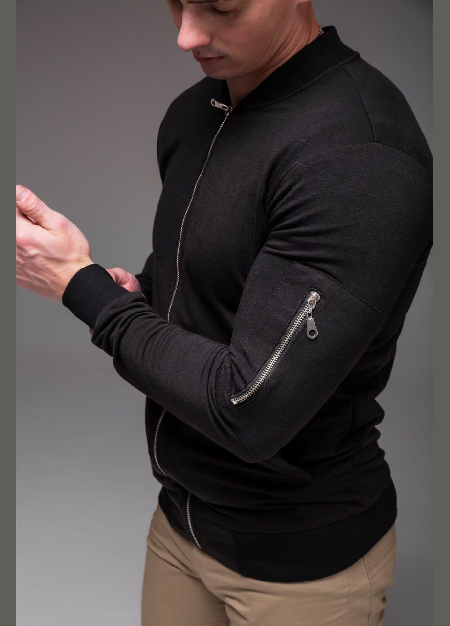 Трикотажна чоловіча кофта бомбер Vakko (312475350)