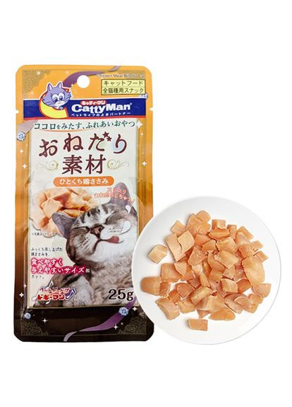 Куски филе лакомство для котов Chicken Meat курица (4976555822007) CattyMan (279566006)