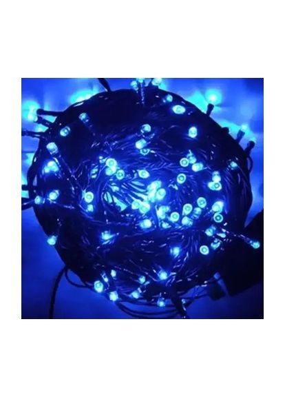 Уличная гирлянда синяя (black cable) 300LED RD-7067 No Brand (365284769)
