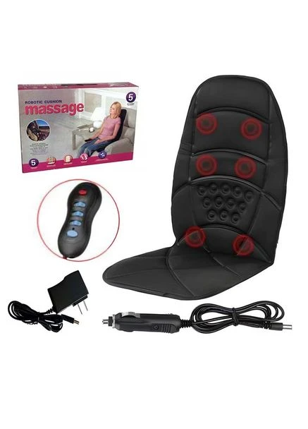 Масажна накидка на крісло CUSHION HL-889 з підігрівом та пультом управління No Brand (386149763)