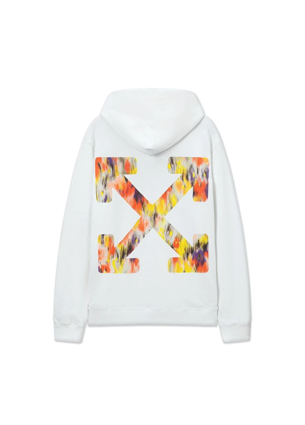 Чоловічий демісезонний худі OFF White з принтом біле Freedom (381363742)