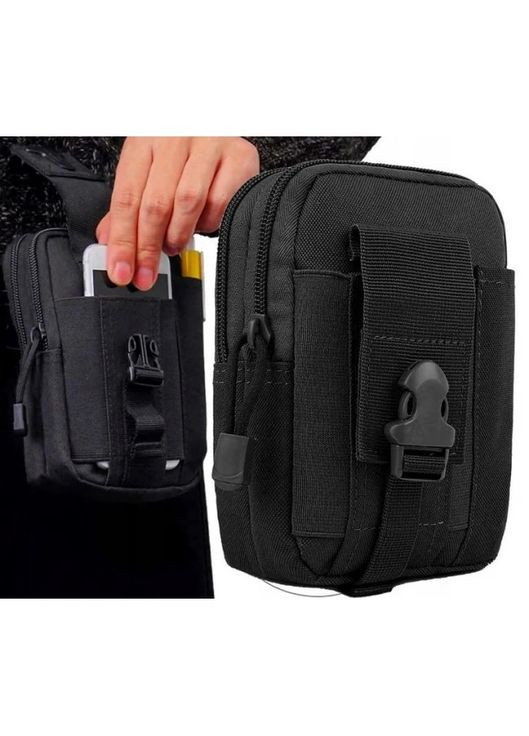Органайзер на пояс цвет чёрный SILVER KNIGHT (315880759)