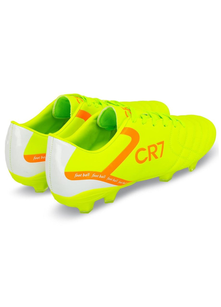 Оранжевые бутсы футбольные s-2-39-44 размер лимонный Aikesa