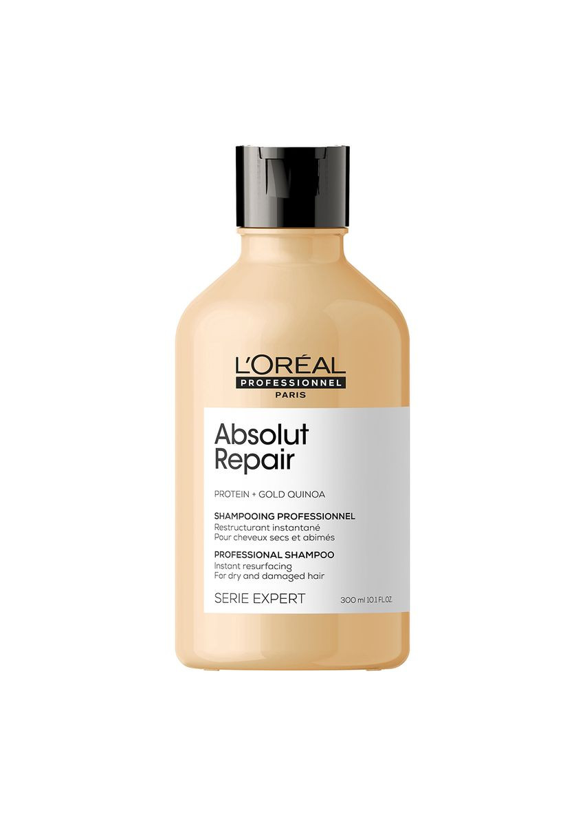 Шампунь для відновлення пошкодженого волосся Absolut Repair Gold Paris, 300 мл L'Oreal Professionnel (356176413)