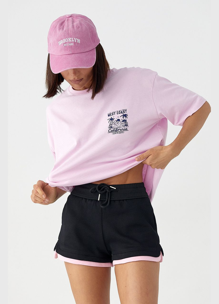 Футболка з принтом California Lurex - (334451618)