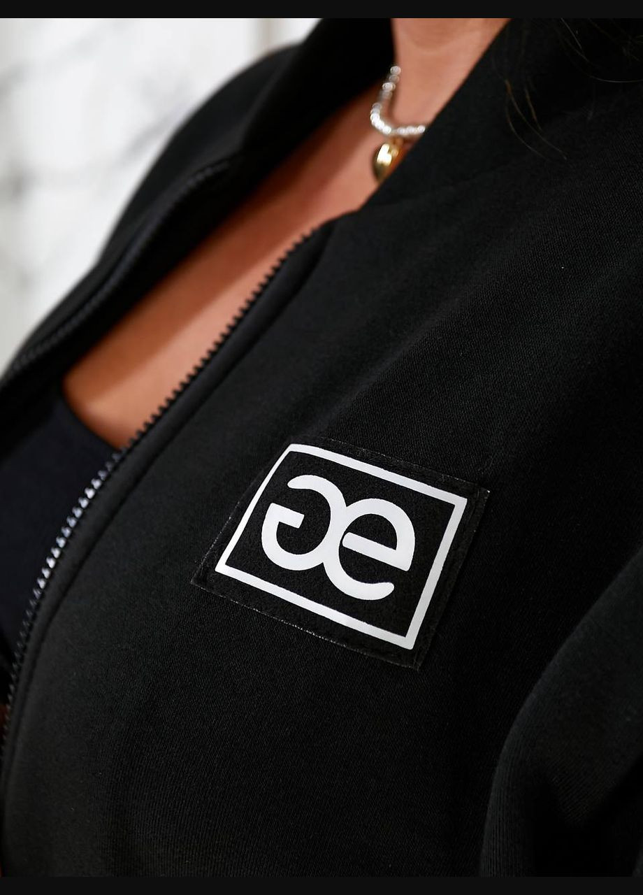 Женский теплый костюм двойка цвет бутылка New Trend (304987339)