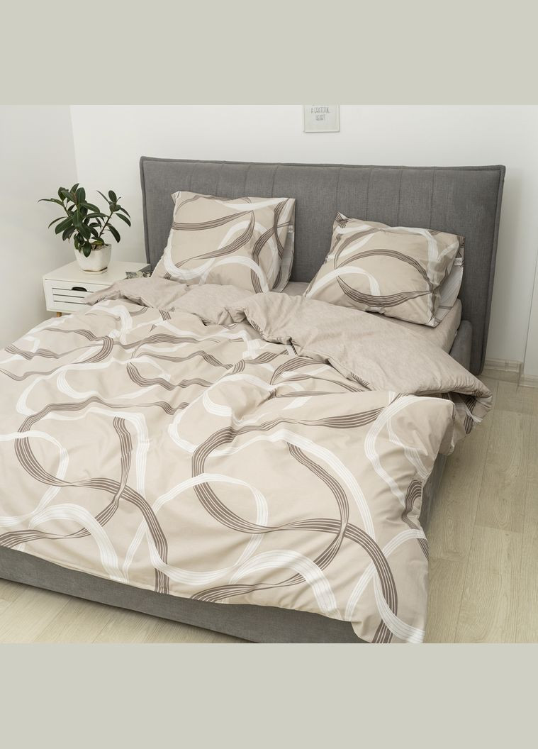 Комплект постільної білизни Полуторний Ранфорс 24327 Viluta (322142549)