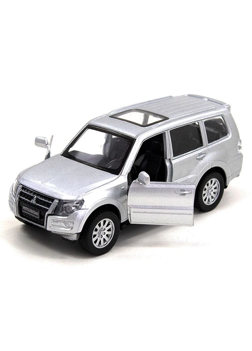 Автомодель Mitsubishi Pajero 4WD Turbo срібляста металева TechnoDrive (401170818)
