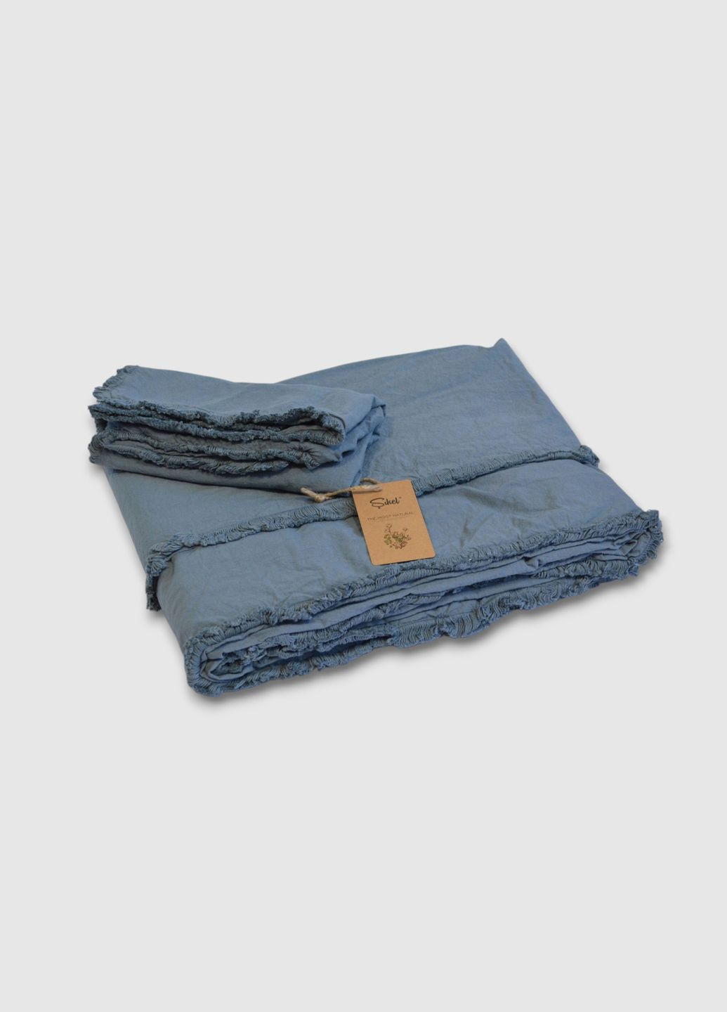 Постельное белье Stonewashed Soho Firfirli 200 х 220 см Mavi Sikel (318382712)