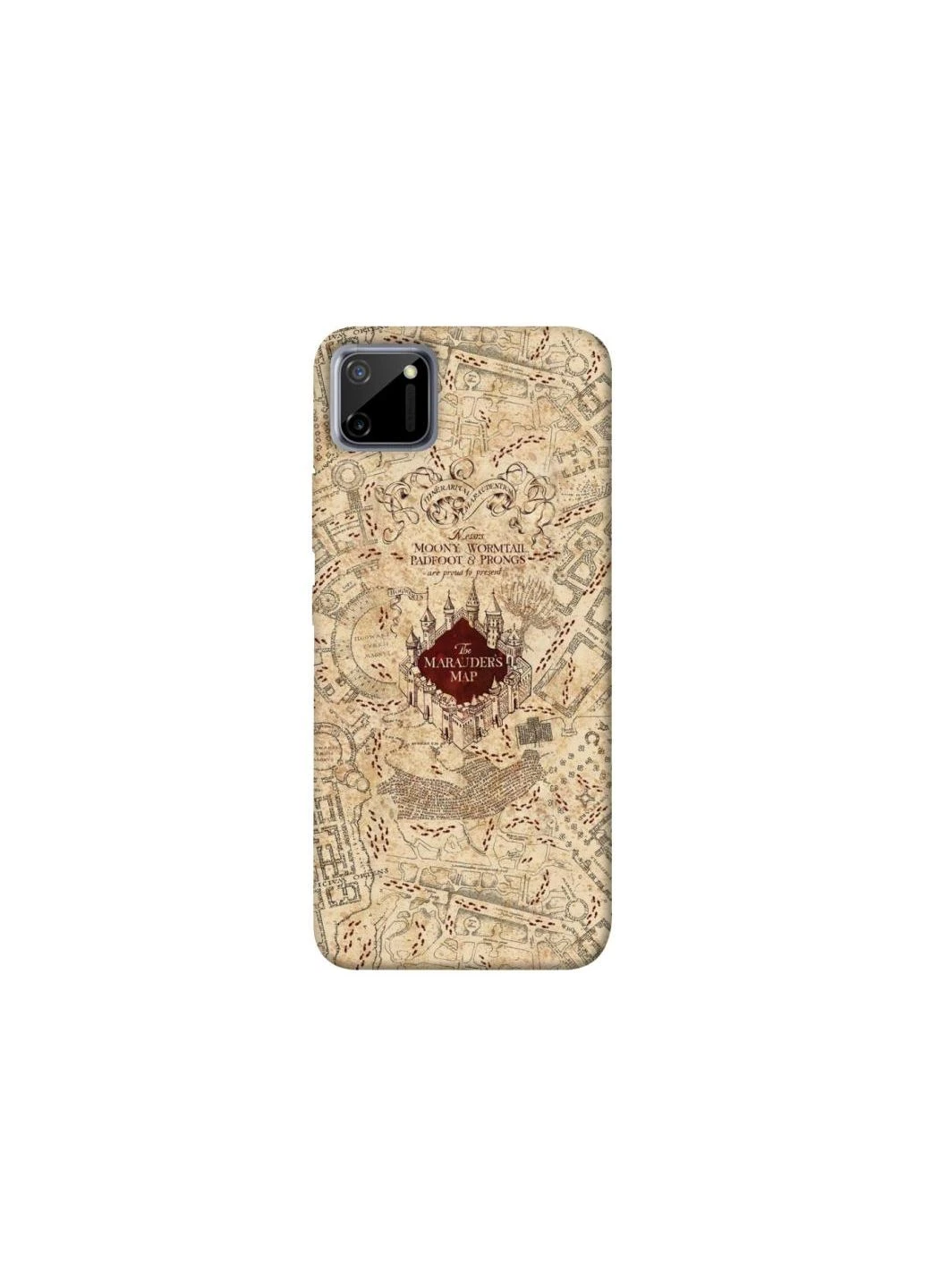Чехол на Realme C11 Harry Potter Marauder's Map Frontalka (361992322)