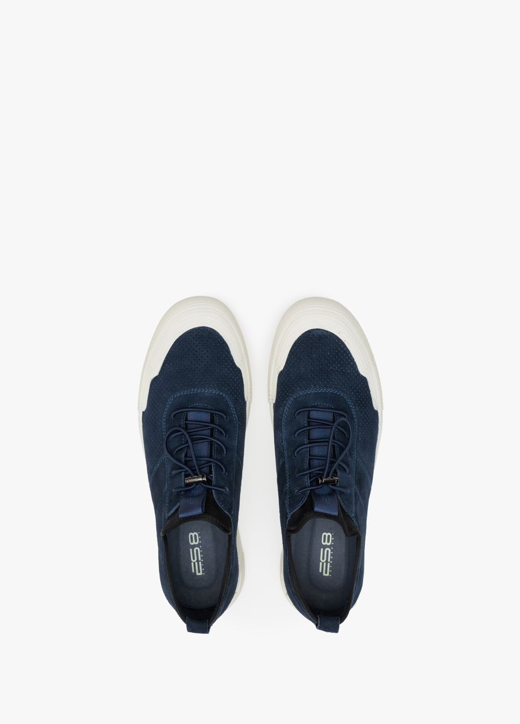 Синие кеды низкие, цвет синий ES8