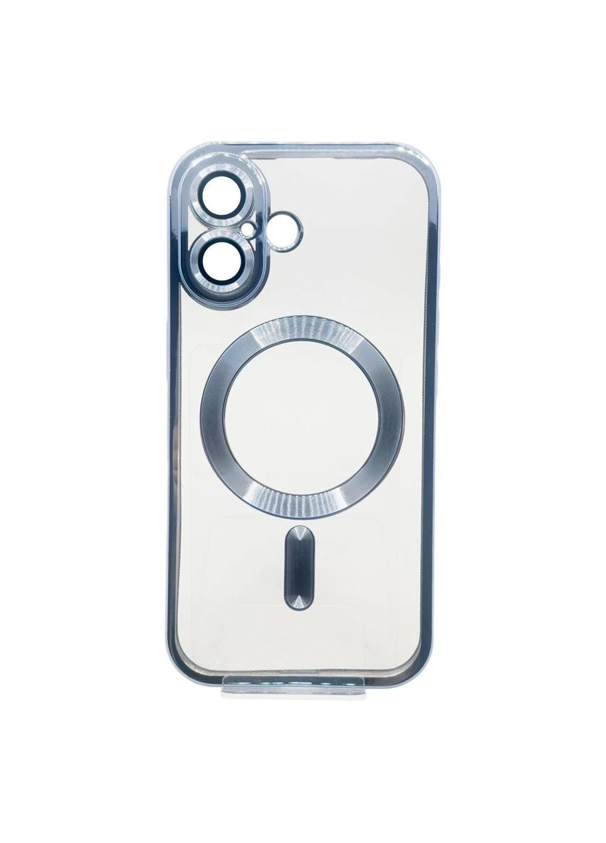 Чехол-накладка TPU Chrome Case MagSafe для Apple iPhone 16 Sierra Blue (712072) BeCover (342331702)
