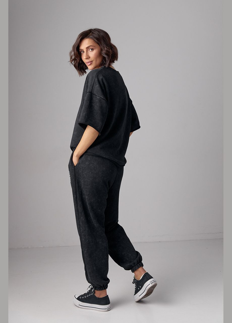 Спортивний костюм тай-дай с вышивкой Liton (296908990)