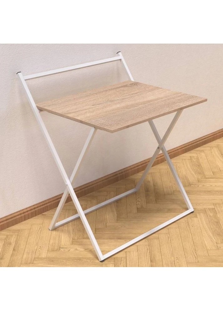 Стіл трансформер Компакт 3 750x790x720 Білий метал ДСП 16 мм FRD-104686 Ferrum-decor (391920752)