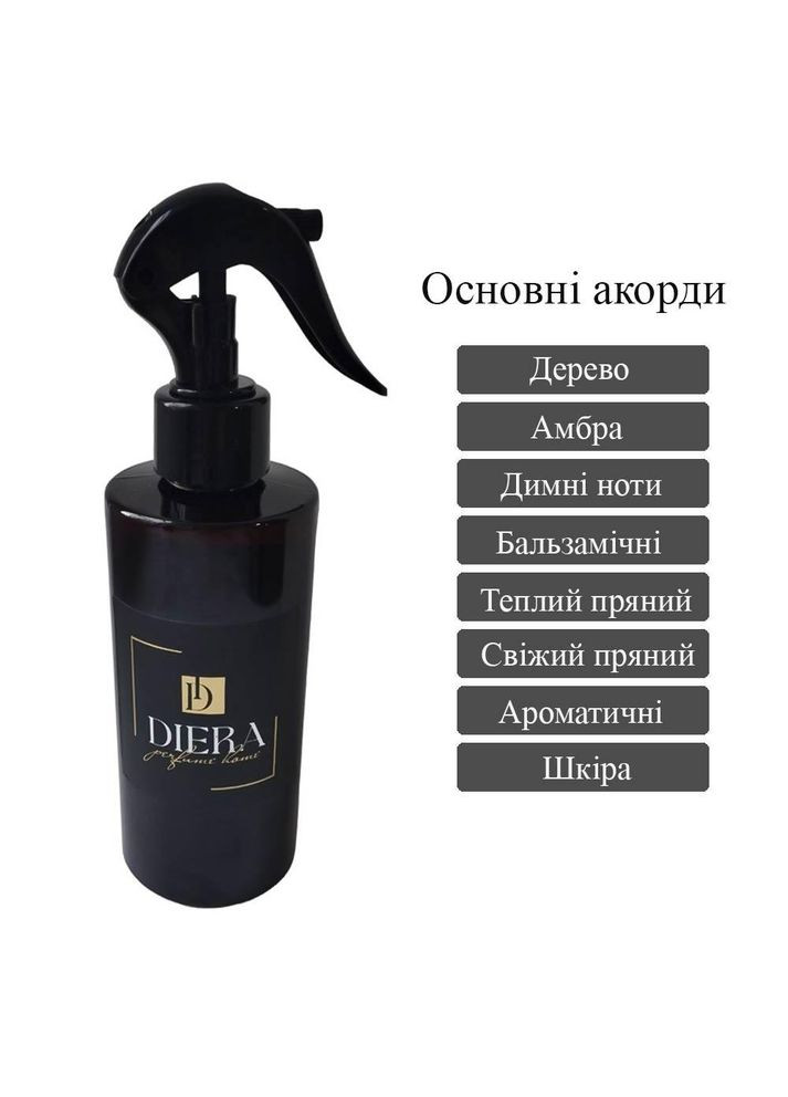 Парфумований універсальний спрей для дому Diera perfume home №3 аромат східний деревний (TA0066) No Brand (316088237)
