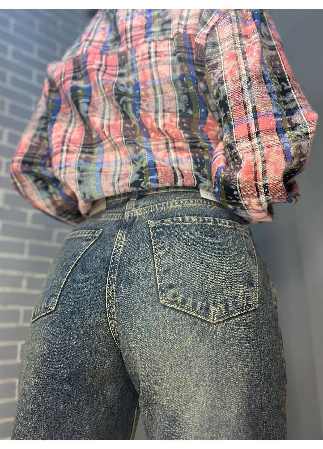 Джинси жіночі 4118 straight fit прямі від стегна Its Basic - (304773612)