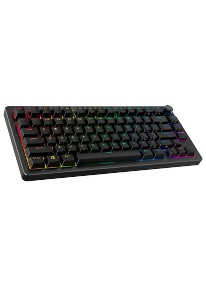 Клавиатура (91Y91AA) HyperX Alloy Rise 75 PBT HX Red Wireless UA Black (366160403)