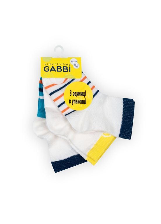 Шкарпетки дитячі літні для хлопчика NSМ-463/1 (в уп. 3 пари) GABBI (336146087)