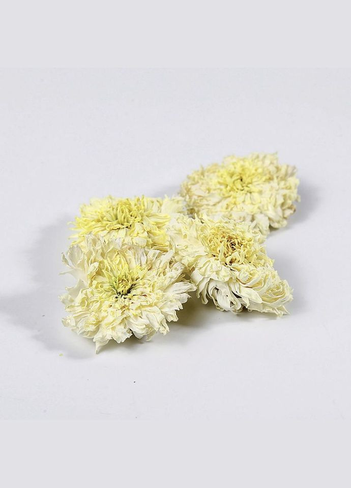 Чай Хризантема Біла Чаєман, вищий сорт липнева, сушені квіти 50 г No Brand (335868482)