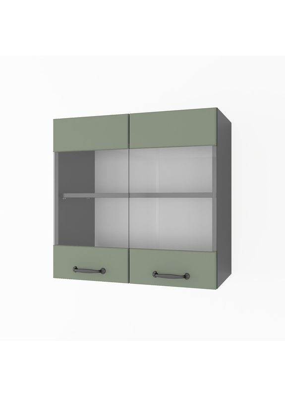 Шкаф навесной (витрина) на кухню, пенал в ванную, мебель кухонная, верхний модуль для кухни 600 мм С-067 No Brand (371910269)